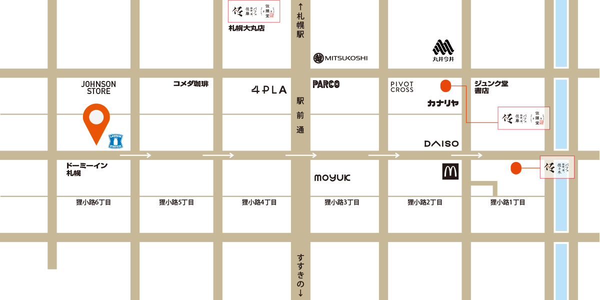 店舗周辺マップ